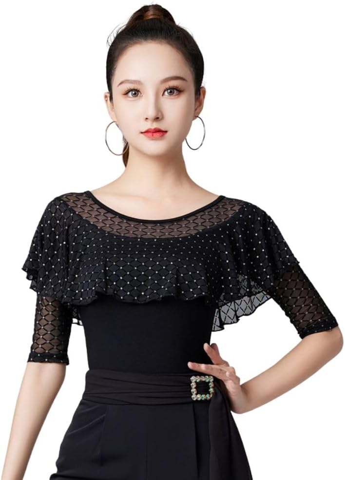 Amazon.co.jp: [BEYLOR] 社交ダンス練習着 社交ダンス トップス